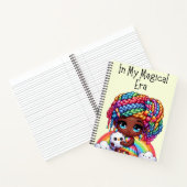 In meiner Zauberzeit - Niedlicher gelber Chibi Notizblock (Innenseite)