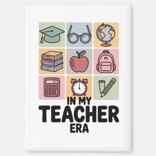 In meiner Zeit als Lehrerinnen - Leben als Kinderg Magnet