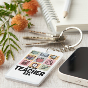 In meiner Zeit als Lehrerinnen Leben als Kindergar Schlüsselanhänger