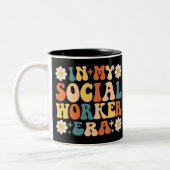 In meiner Zeit als Sozialarbeiter Zweifarbige Tasse (Links)