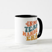 In meiner Zeit als Teammanager Tasse (VorderseiteRechts)