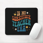 In Meiner Zeit als Vertretungslehrer Retro Groovy Mousepad (Mit Mouse)