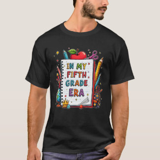 in meiner Zeit in der fünften Klasse Lehrer Kinder T-Shirt