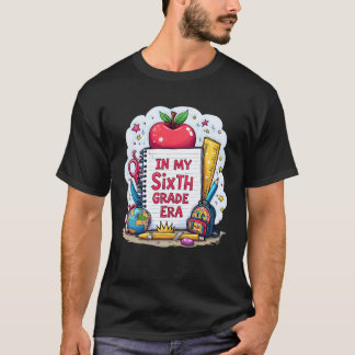 in meiner Zeit in der sechsten Klasse Lehrer Kinde T-Shirt
