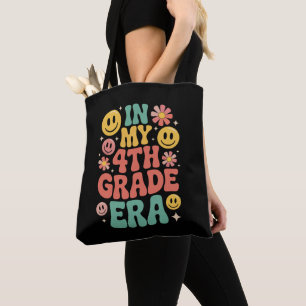 In meiner Zeit in der vierten Klasse Retro 4. Klas Tasche