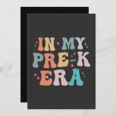 In meiner Zeit vor der Ära funny Groovy Zurück zur Einladung (Vorne/Hinten)