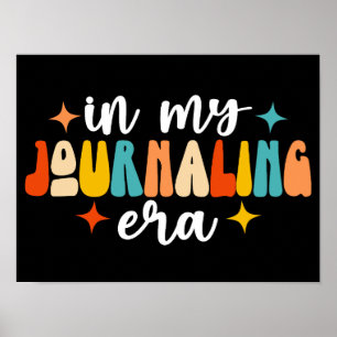In meiner Zeitschrift Retro Groovy Journalismus Poster