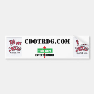 in meiner Zone Autoaufkleber