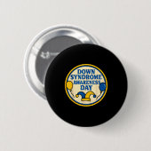 In meiner zusätzlichen Chromosom-Ära Down-Syndrom- Button (Vorne & Hinten)