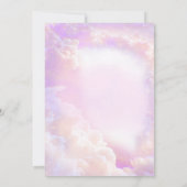 In meiner zweistelligen Ära 17. Geburtstag Einladung (Rückseite)