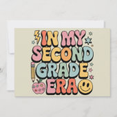 In meiner zweiten Klasse Lehrer der zweiten Klasse Einladung (Vorderseite)