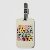 In meiner zweiten Klasse Lehrer der zweiten Klasse Gepäckanhänger (Vorderseite Vertikal)