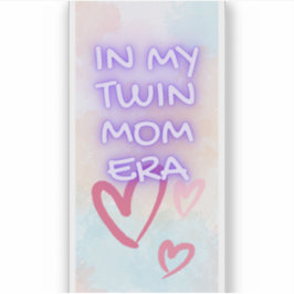 In meiner Zwillingszeit der Mama Aufkleber