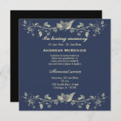 in Memoriam Ankündigung (Vorne/Hinten)