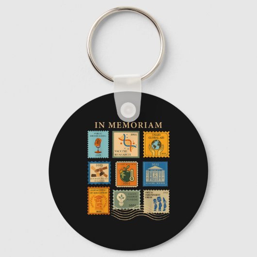 In Memoriam Equal Rights Science Women Rights Femi Schlüsselanhänger (Vorderseite)