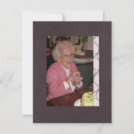 In Memoriam Erinnerung Death Notice Foto Einladung (Vorderseite)