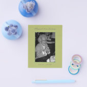 In Memoriam Erinnerung Foto über den Tod Flyer (Einzeln)