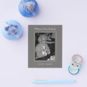 In Memoriam Erinnerung Foto über den Tod Flyer (Einzeln)