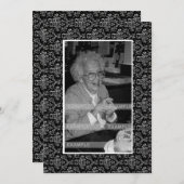 In Memoriam Erinnerung Foto über den Tod Programm (Vorne/Hinten)