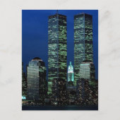 In Memoriam in Erinnerung an Twin Towers WTC NYC Postkarte (Vorderseite)