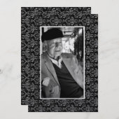 In Memoriam Love Memory Gold Heaven Gedicht Foto Programm (Vorne/Hinten)