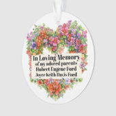 in Memoriam Ornament (Vorderseite)