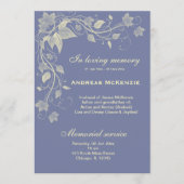 in Memoriam Programm (Vorderseite)