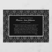 In Memoriam Remembrance Beerdigung Eulogie Foto Programm (Rückseite)