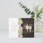 In Memoriam vielen Dank an Ehemann oder Ehefrau To Einladung (Stehend Vorderseite)