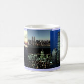 In Memoriam zum Gedenken an Twin Tower WTC NYC Kaffeetasse (VorderseiteRechts)