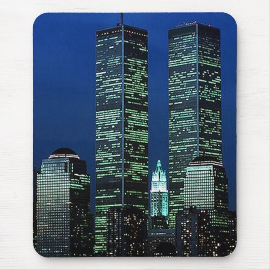 In Memoriam zum Gedenken an Twin Tower WTC NYC Mousepad (Vorne)