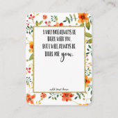 In Memory Beileid Memorial Angel Sake Geschenk hal Visitenkarte (Vorderseite)