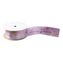 In Memory Cherry Blüten Satin Band