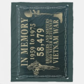 IN MEMORY FLEECE BLANKET (Vorderseite)