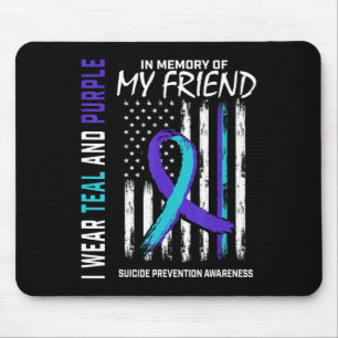 In Memory Friend Suicide Awareness Prevention Agra Mousepad