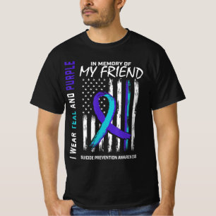 In Memory Friend Suicide Awareness Prevention Agra T-Shirt