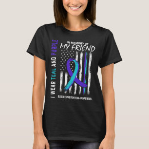 In Memory Friend Suicide Awareness Prevention Agra T-Shirt