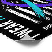 In Memory Grandpa Suicide Awareness Prevention Ame Poster (Ecke)