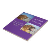 In Memory, Love Remains Fliese (Seite)