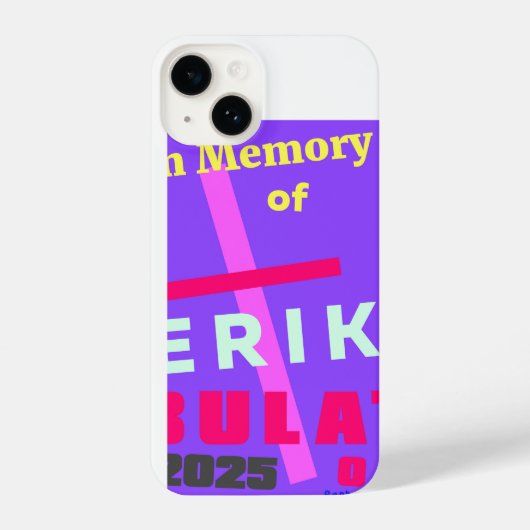 In Memory of Erik Bulatov iPhone Hülle (Rückseite)