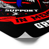 In Memory Of Great Niece Chd Awareness Month Graph Poster (Ecke)