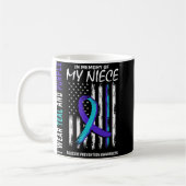 In Memory Of My Niece Suicide Awareness Prevention Kaffeetasse (Links)