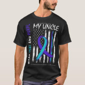 In Memory Of My Uncle Suicide Awareness Prevention T-Shirt (Vorderseite)