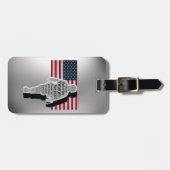 In Memory of Veterans Luggage Tag Gepäckanhänger (Vorderseite horizontal)
