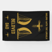 In Memory Sailer Boater Beerdigung Banner (Horizontal)