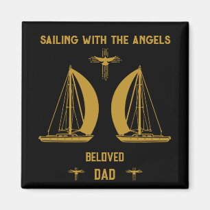 In Memory Sailer Boater Beerdigung Magnet