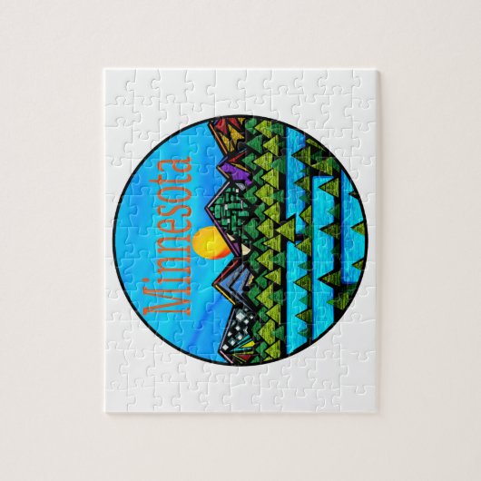 In Minnesota dream Puzzle (Vertikal)
