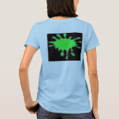 In mit einer Kugel heraus mit Herzen T-Shirt (Rückseite)