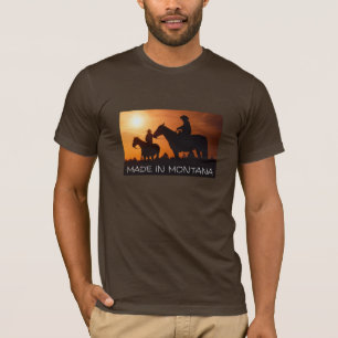 In MONTANA hergestelltes T-Shirt