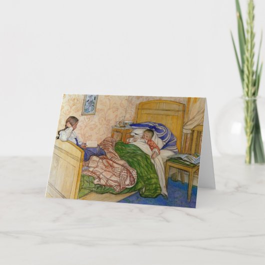 In Mumys Bett 1908 Karte (Vorderseite)